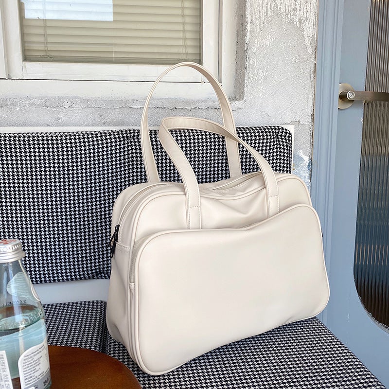 Large Capacity Tote Bag Women'S Short-Distance Travel Shoulder Bag Korean Luggage Bag - Image 5