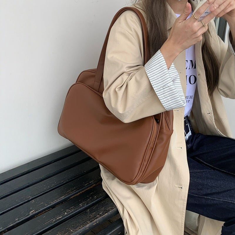 Large Capacity Tote Bag Women'S Short-Distance Travel Shoulder Bag Korean Luggage Bag - Image 4