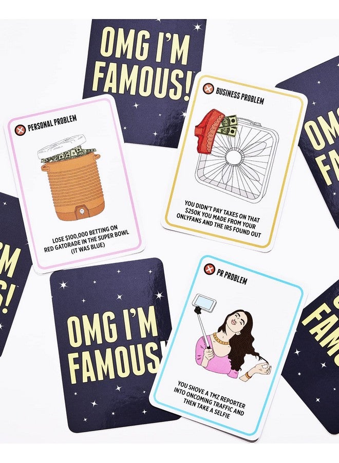 DSS Games OMG I'm Famous [A Party Game] A Strategic Card Game to Sabotage Your Friends While You Race to 1 Million Followers - Image 4