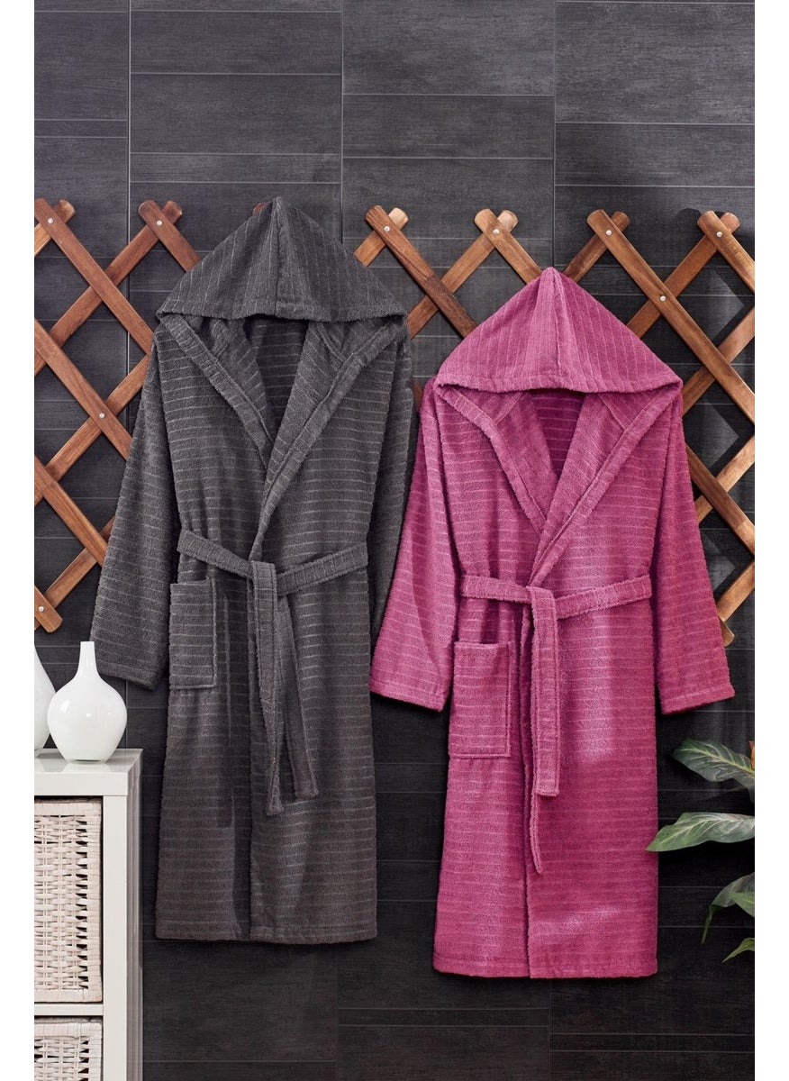 Casnack Quina 2-Piece Hooded Oversize Bathrobe Set  - Image 1