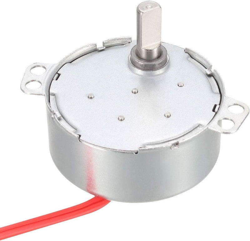 uxcell Synchronous Gear Motor AC 12V 2.5-3RPM 50-60Hz Electric Motor CCW/CW 4W for Electric Fan - Image 1