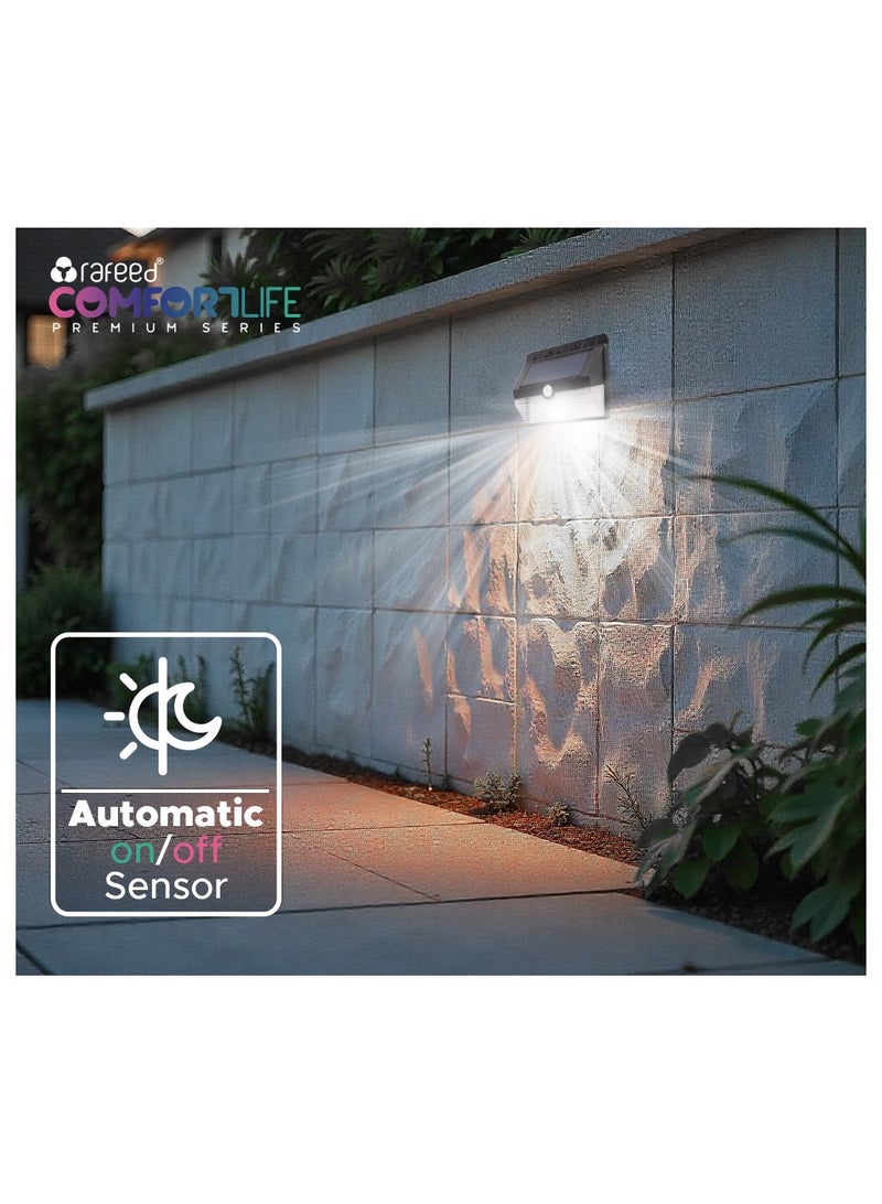 RAFEED Solar Pathway Lights Water Resistant Outdoor With Sensor For Landscape Path Yard Patio Driveway Walkway (980160) - Image 3