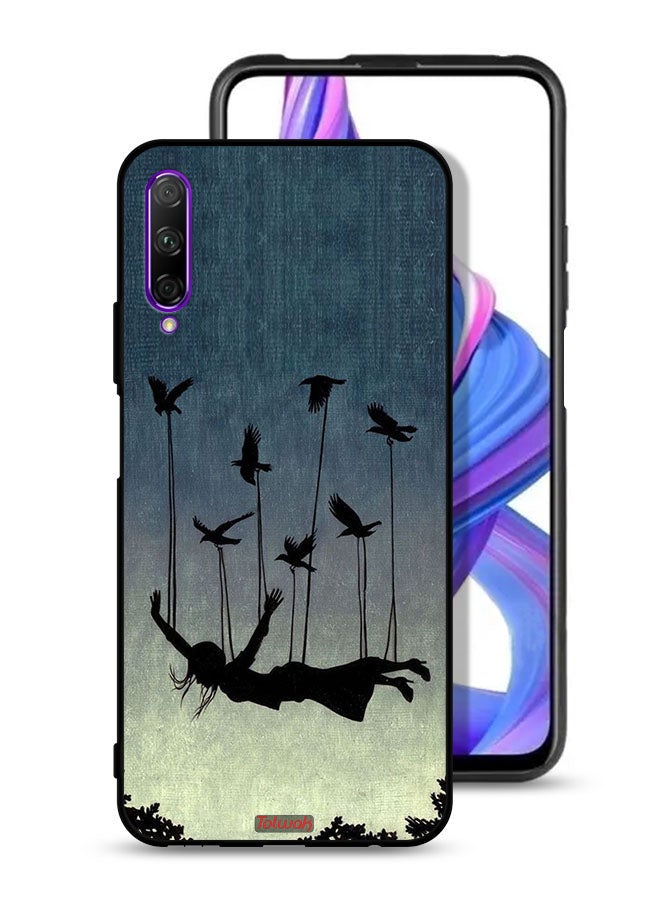 Tolwak Honor 9X Pro Protective Case Cover Birds Holding Fallen Girl - Image 1