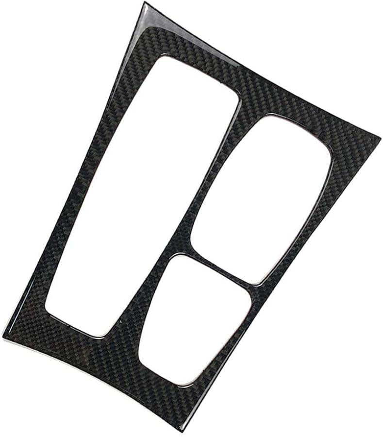 لوحة التحكم المركزية من ألياف الكربون غطاء زخرفي لسيارات بي إم دبليو X5 E70 و X6 E71 2008-2014 - Image 2