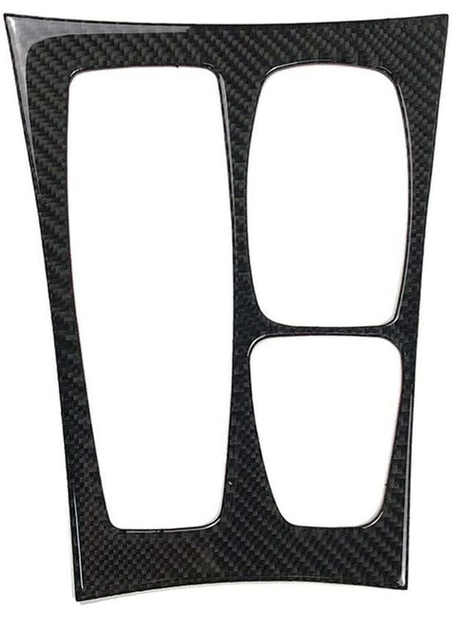 لوحة التحكم المركزية من ألياف الكربون غطاء زخرفي لسيارات بي إم دبليو X5 E70 و X6 E71 2008-2014 - Image 4