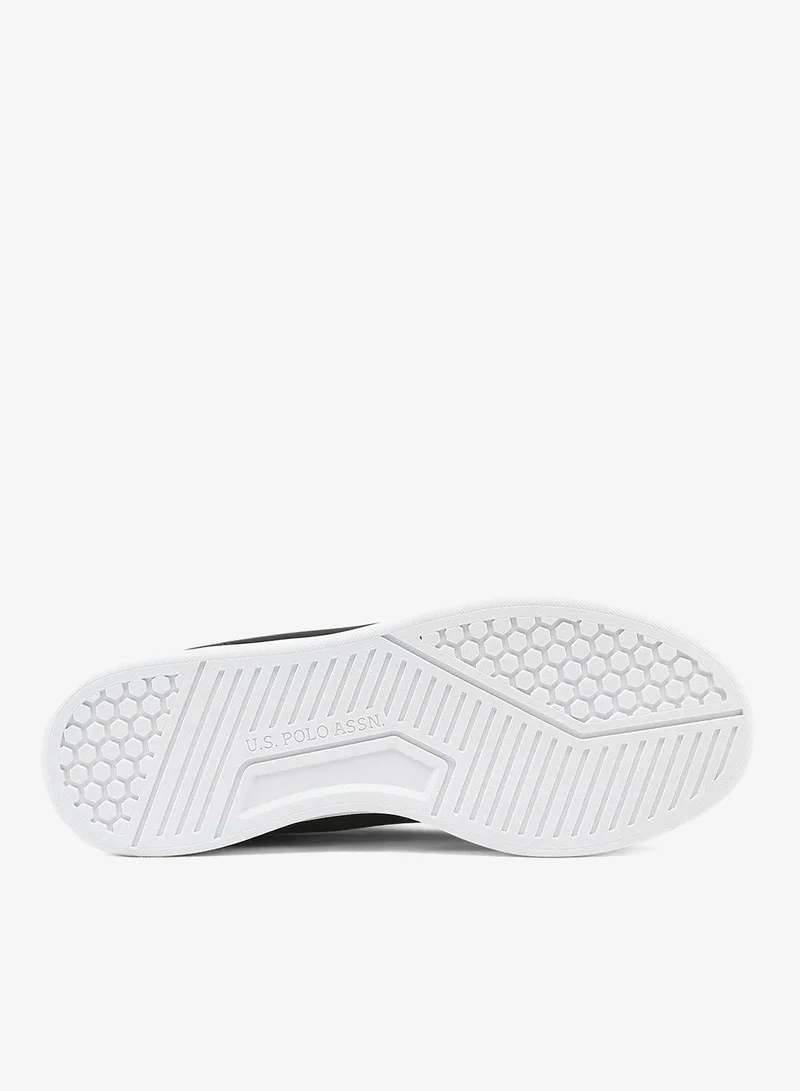 U.S. Polo Assn. black Women's Black Sneakers - Elegant Design,Comfortable Casual Shoes for Everyday Wear for Women | Best Price UAE