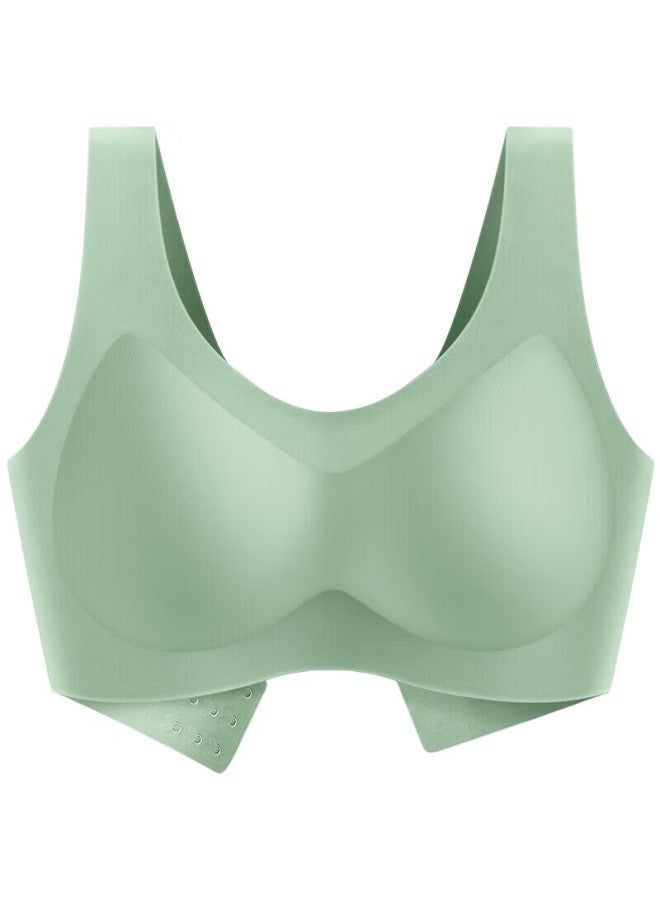 Mei Ya Ting Meiyating Women's Silk Bra Without Steel Ring, Seamless Fixed Cup, Push-up, Backless Bra For Small Thin Style M - Image 3
