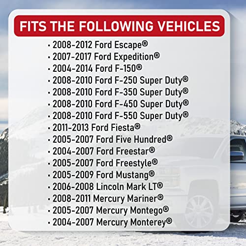 AA Ignition HVAC Blower Motor Resistor - Compatible with Ford, Lincoln, Mercury Vehicles - Expedition, Escape, F150, F250, F350 Super Duty, Mustang, Mark LT, Mariner Replaces 3F2Z-18591-AA, YH-1715 - Image 5