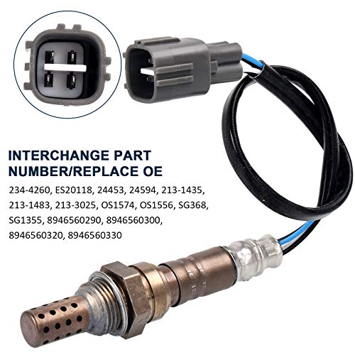 Nifeida 234-4260 Oxygen Sensor Downstream O2 Sensor SG368 Replacement for Toyota Camry 4Runner Tundra Venza Avalon FJ Cruiser Tacoma,Compatible with Lexus ES350 GX460 GX470 LX570 2003-2016 - Image 5
