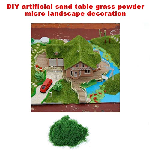 KRAFTMASTERS� 50 Grams Artificial Grass Powder Miniature Tree Snow Micro Garden Landscaping Decoration Craft DIY Accessories (50 Grams) - Image 2