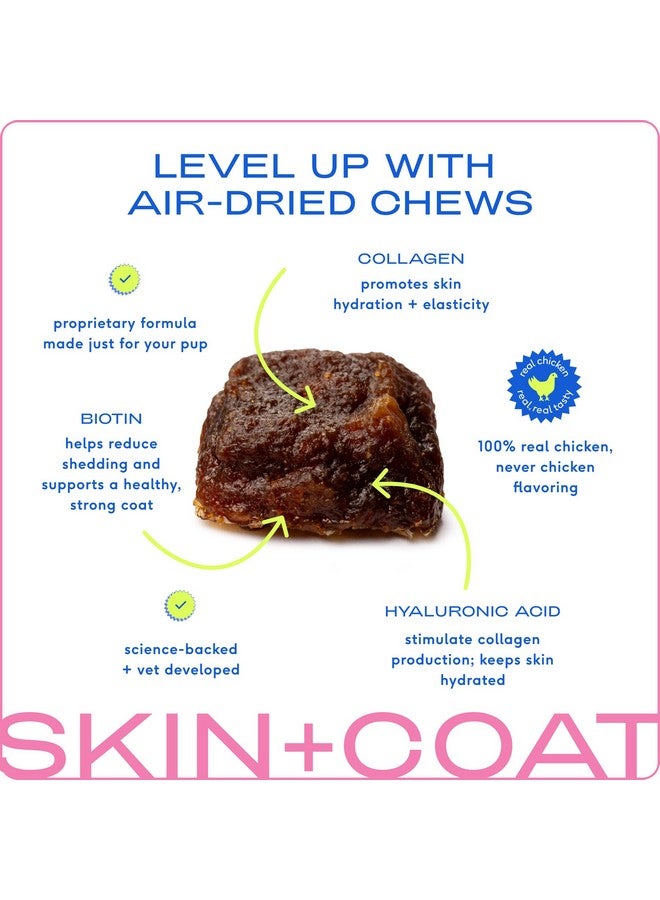 Native Pet Omega Skin and Coat Chews for Dogs - Dog Skin and Coat Supplement for Healthy, Shiny Fur, Reduce Shedding and Dry Spots - Made with Omega 3 Fish Oil and Wild-Caught Salmon Oil - 60 Chews - Image 2