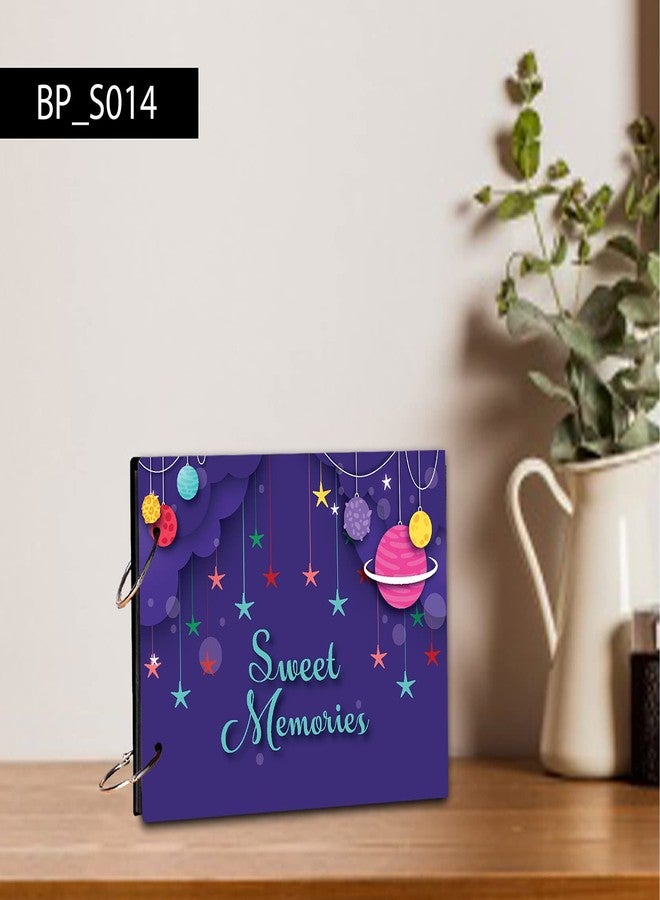 BP Design Solution Sweet Memories Baloon Background Scrap Book Photo Album/Photo Dairy For Memories 20 Pages Size (8.5x6") inch - Image 2