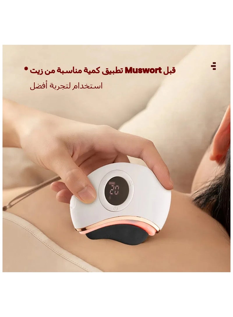 general Smart Electric Gua Sha Instrument Stone Gua Sha Board Facial Beauty Lifting Beauty Instrument Whole Body Muscle Massager - Image 3