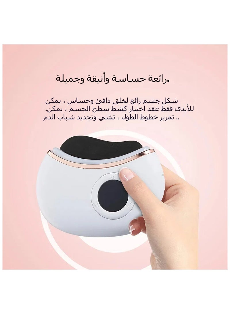 general Smart Electric Gua Sha Instrument Stone Gua Sha Board Facial Beauty Lifting Beauty Instrument Whole Body Muscle Massager - Image 4