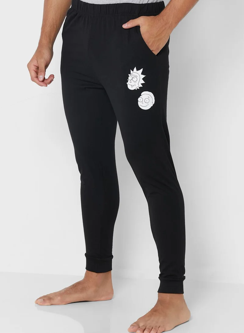 Warner Bros Rick & Morty Sustainable Pyjama Set