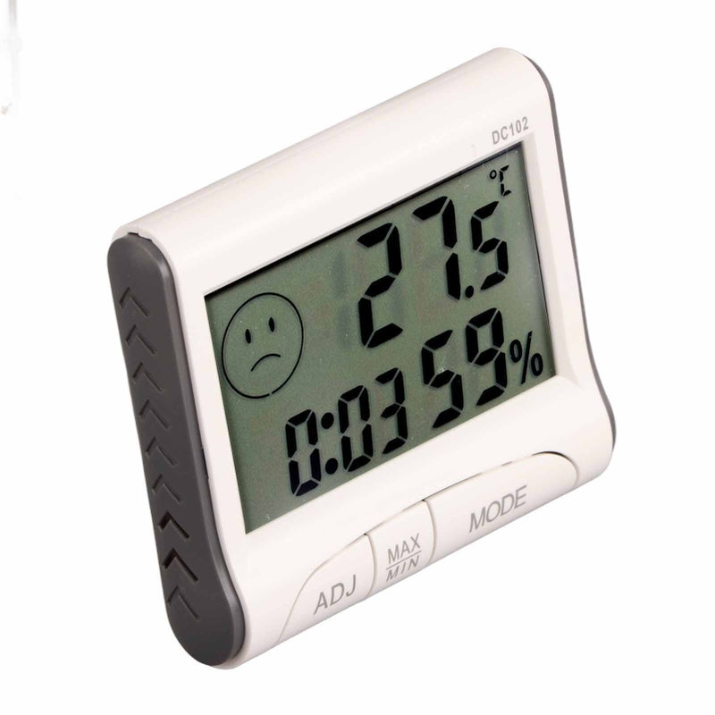 Electronic Thermometer LCD Digital Temperature Tester Wireless Thermometer Hygrometer Humidity - Image 4