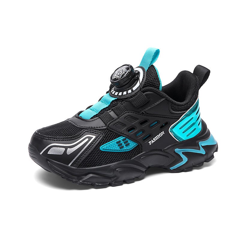 Mesh Sneakers Lightweight Flexible Sole Walking Shoes For Kids Indoor And Outdoor Activities - Image 1