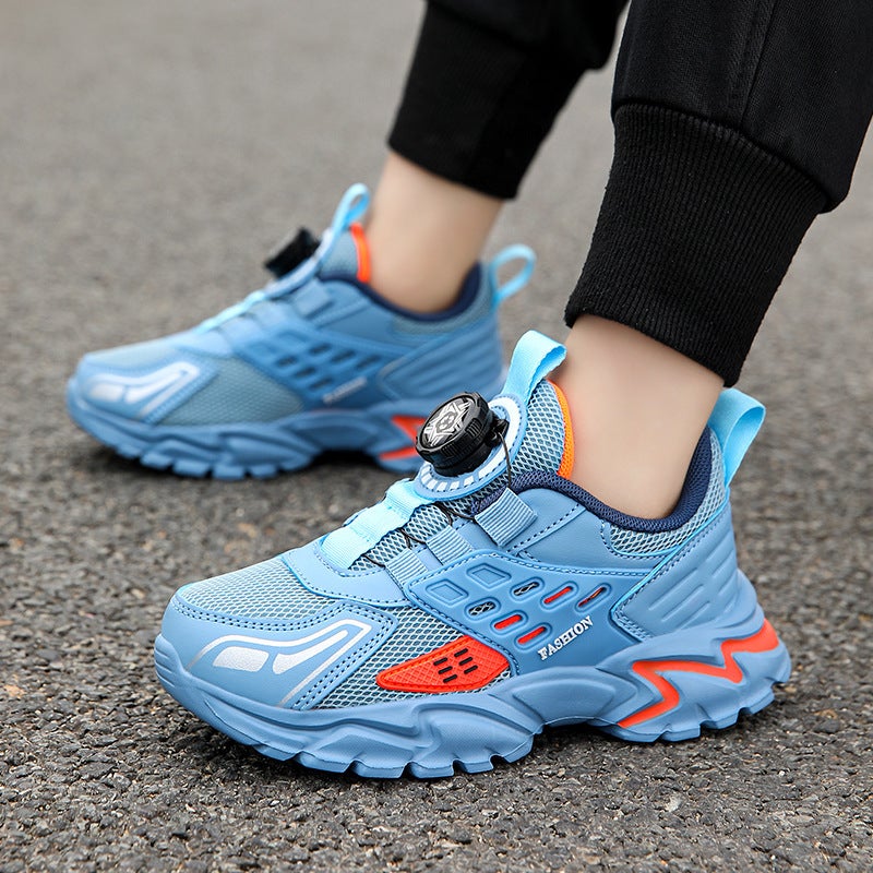 Mesh Sneakers Lightweight Flexible Sole Walking Shoes For Kids Indoor And Outdoor Activities - Image 3