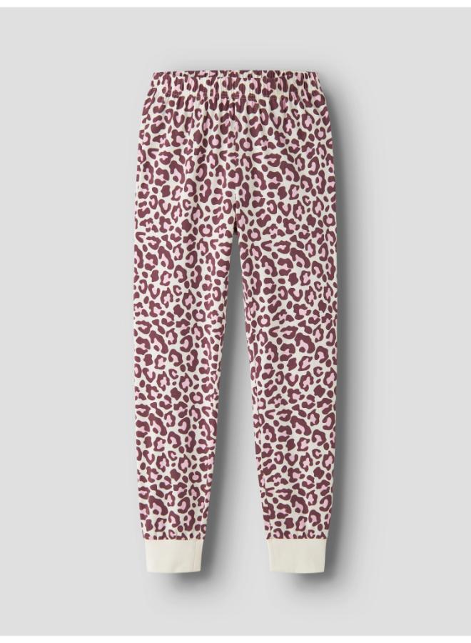 NAME IT Kids Leopard Print Nightwear Set - Image 3