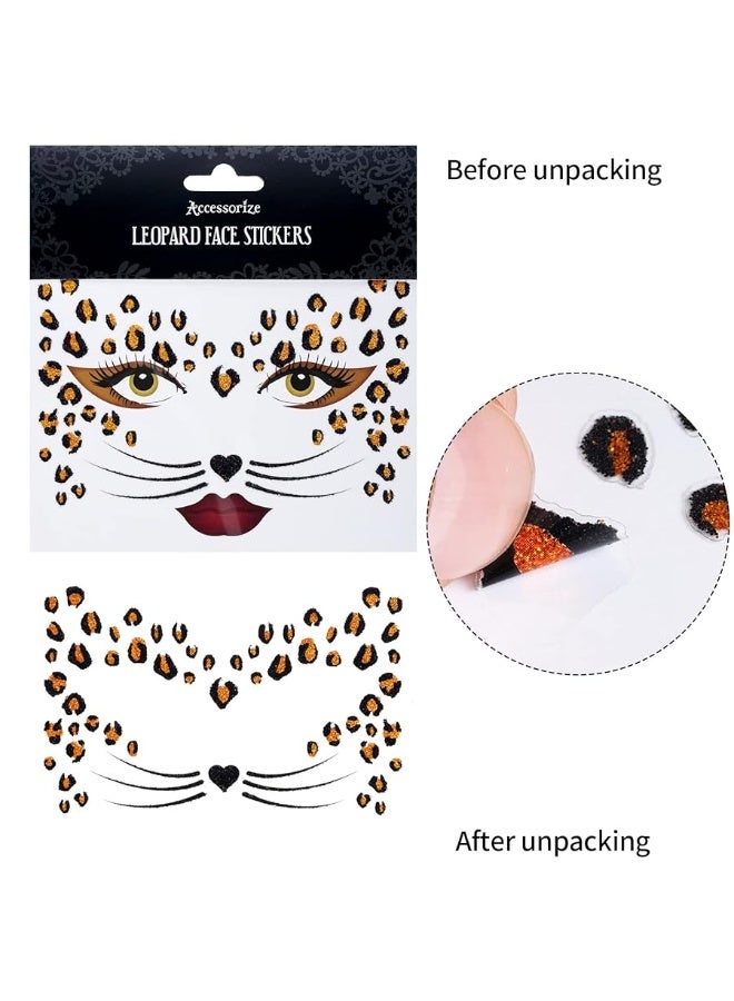 Dxhycc Black Cat Costume for Girls Kids Cat Ears Headband Tail Bowtie Tutu and Cat Face Stickers for Halloween Dress Up Party - Image 1