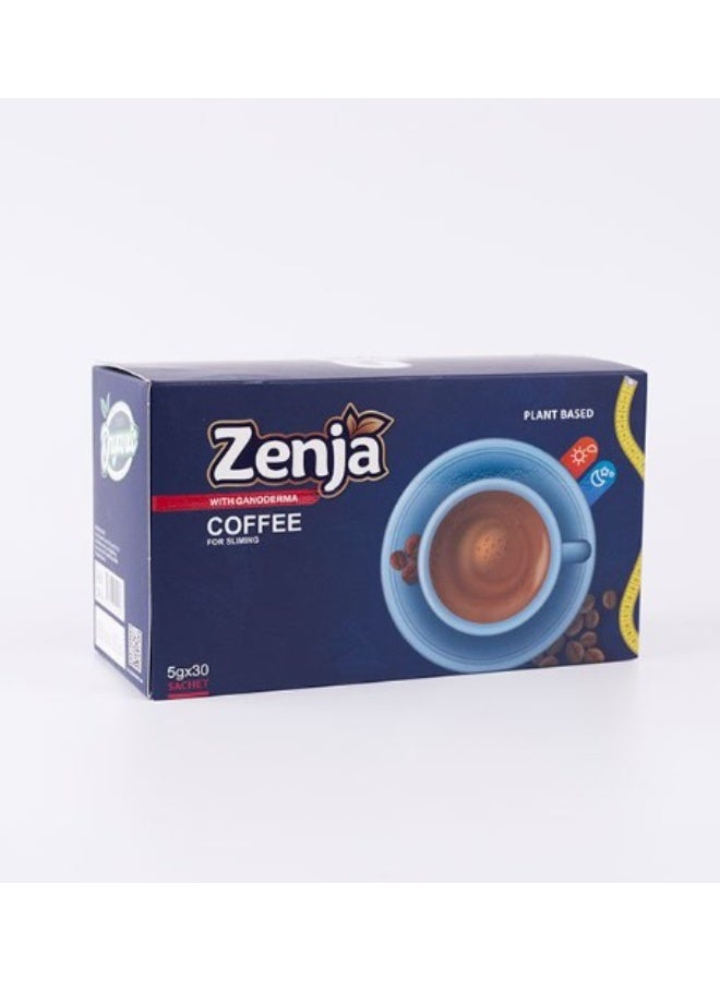 Organic Zenja With Ganoderma Slimming coffee 5g*30 sachet - Image 1