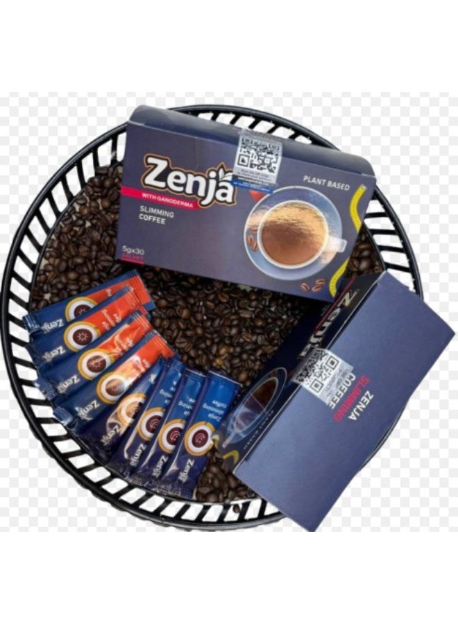 Organic Zenja With Ganoderma Slimming coffee 5g*30 sachet - Image 2