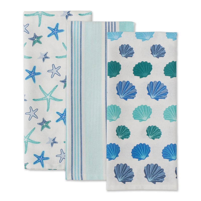 Design Imports DII Beach Comber Dishtowel 3 Piece - Image 2