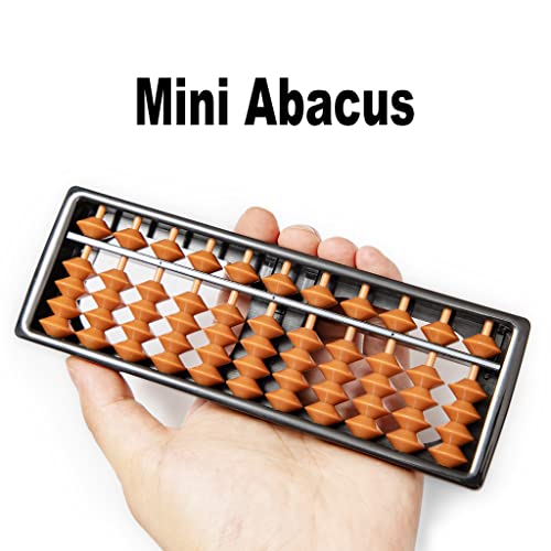 Black long Di fang Digital Standard Abacus-17.8 cm-Professional 11-Column Soroban Calculator (Functional and Educational Tool) - Image 2