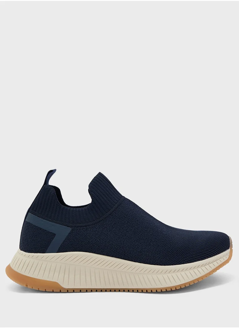 Robert Wood Knitted Slip Ons