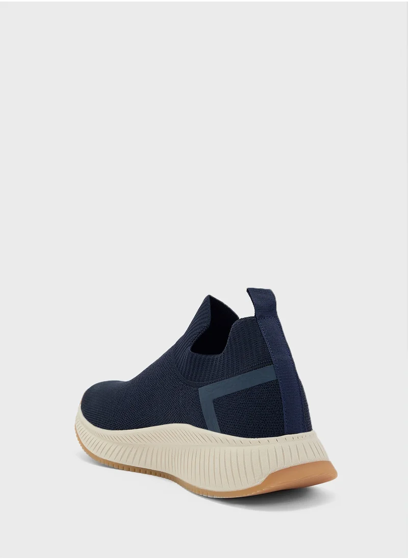 Robert Wood Knitted Slip Ons