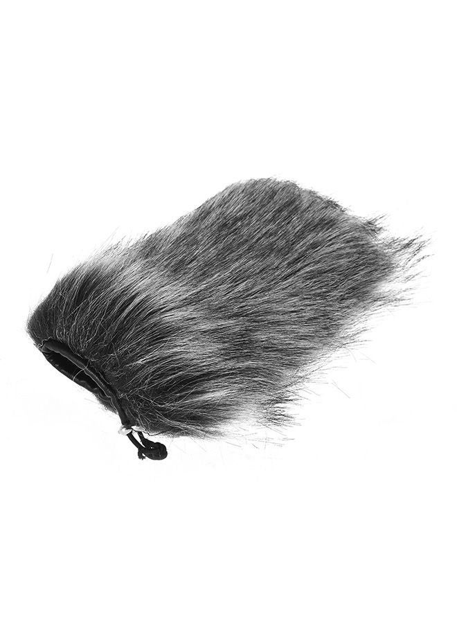 NIBEMINENT Fur Microphone Windscreen D5992 Grey - Image 1