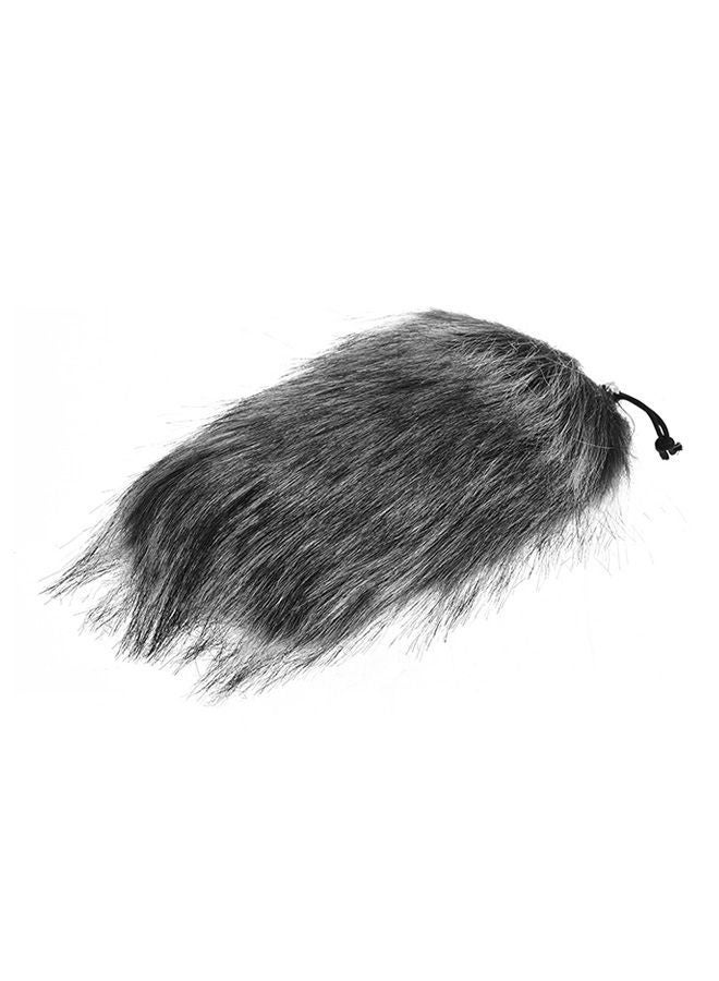 NIBEMINENT Fur Microphone Windscreen D5992 Grey - Image 4