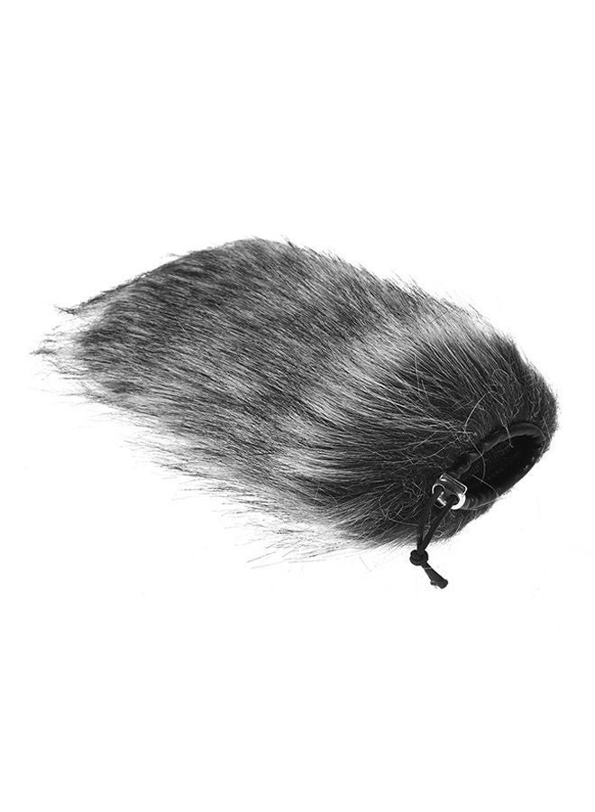 NIBEMINENT Fur Microphone Windscreen D5992 Grey - Image 2
