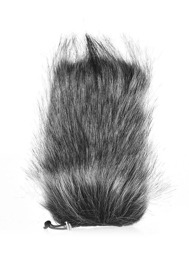 NIBEMINENT Fur Microphone Windscreen D5992 Grey - Image 3