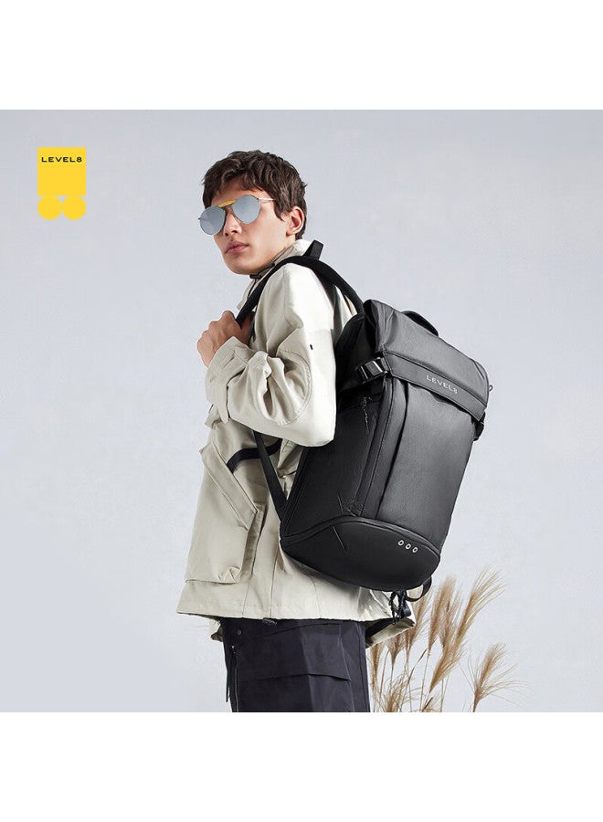 Level8 Casual Business Laptop Backpack, 17.3-inch, Large Capacity, Urban Light Travel, Functional Series, For Men - Image 5