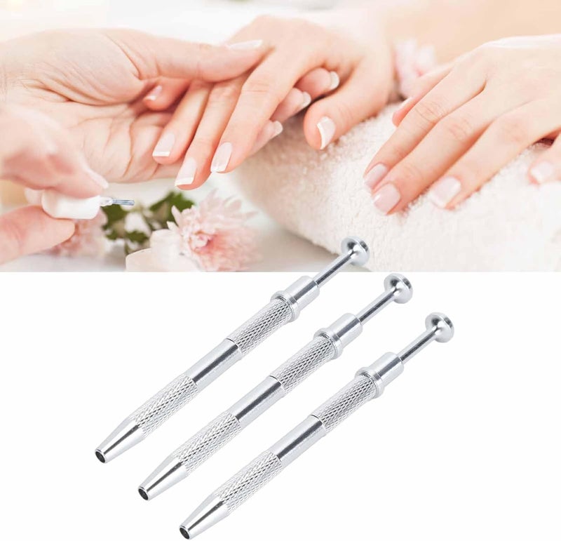 NAILWIND 4 Claws Nail Sponge Metal Grabber, Grabbing Pen Manicure Nail Art Tools for Nail Sponges Blocks, Manicure Gradient Nail Art Sponges Nail Rhinestones for Nail Art Polish Makeup Application and Removal (Multicolor, 2 PCS) - Image 5