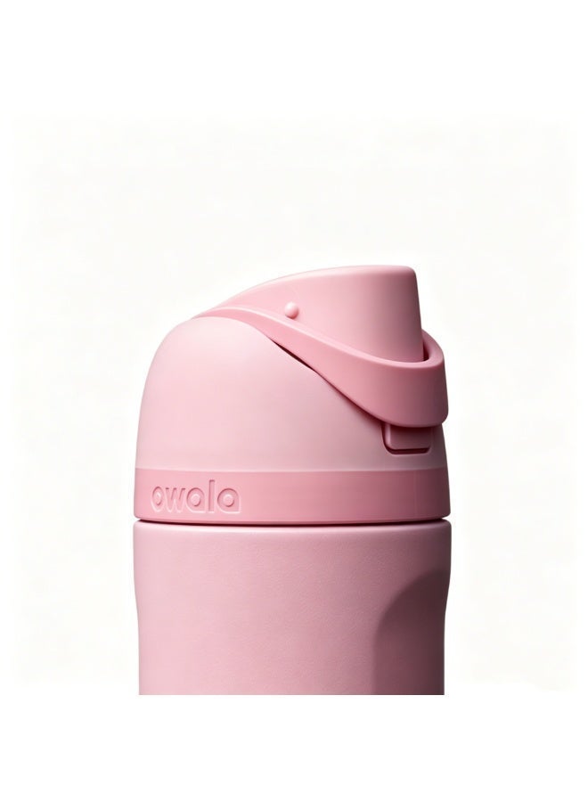 Owala 24oz Stainless Steel FreeSip Water Bottle Rose Quartz - Image 5
