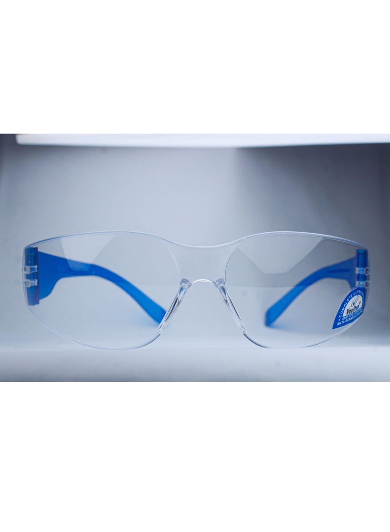 Vaultex UV Protection with Anti-Fog  Coating Frameless & Highly Flexible Single Lens Design Lens Clear - Image 2