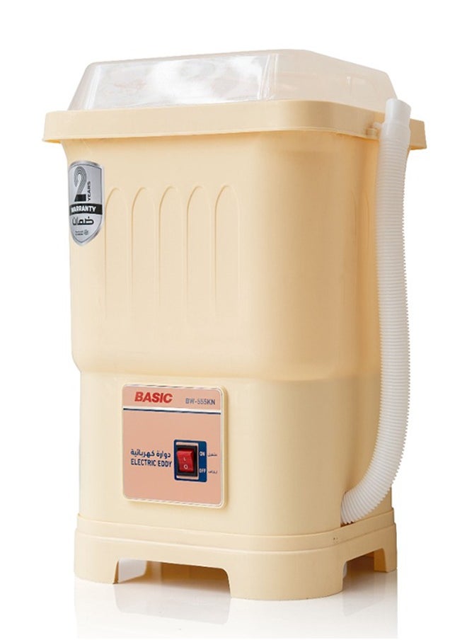 BASIC 1.2 Kg Small Washer & Electric Spinner, Stylish and Modern Look | BW-555KN  - Image 3