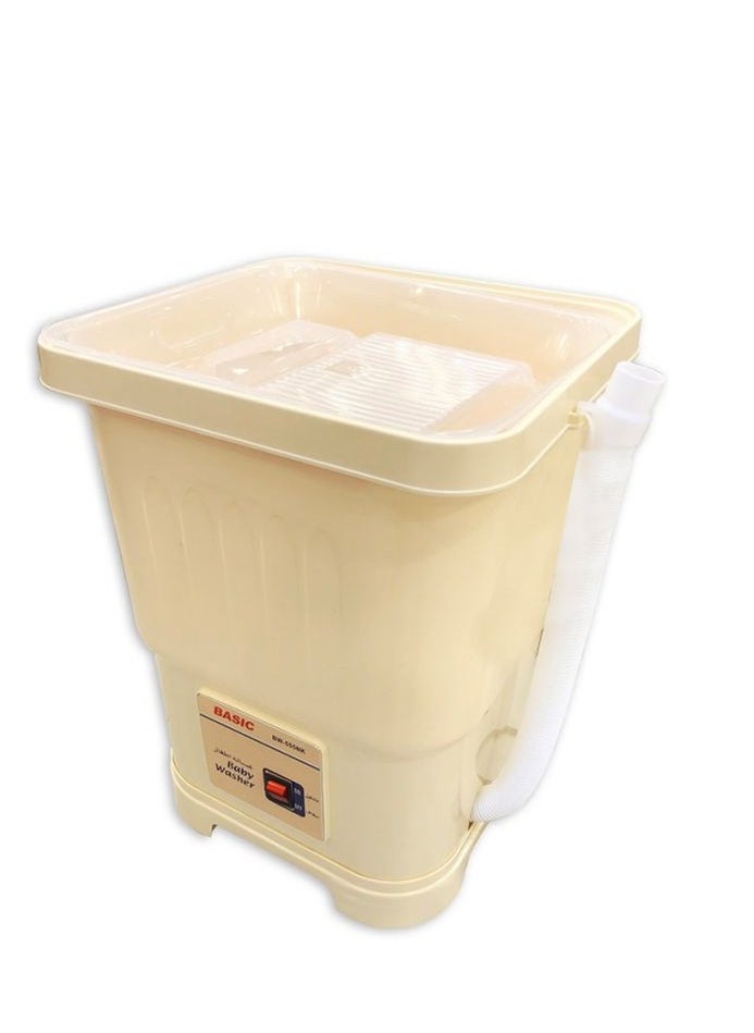BASIC 1.2 Kg Small Washer & Electric Spinner, Stylish and Modern Look | BW-555KN  - Image 5