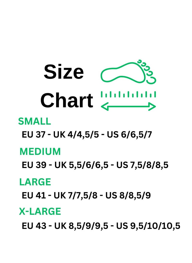 Green Cotton Unisex Closed Toe Slippers - Image 4