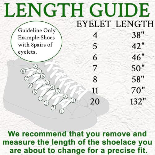 Endoto Elastic Shoe Laces for Converse High Top and Low Top Flat Stretchy Bungee Replacement ShoelacesColorWhiteSize58Inch - Image 3