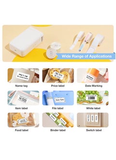 NIIMBOT D101 Label Maker Tape Waterproof Thermal Label Paper Sticker Labels for Barcode Printing 20*40mm White  - Image 5