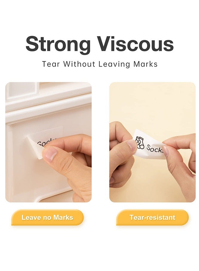 NIIMBOT D101 Label Maker Tape Waterproof Thermal Label Paper Sticker Labels for Barcode Printing 20*40mm White  - Image 4