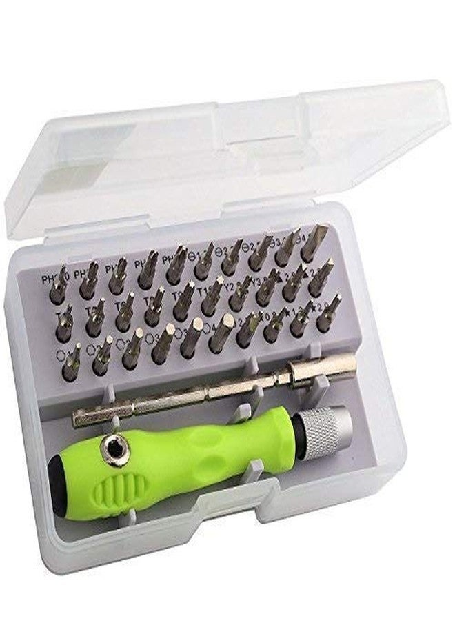 KP2® Screwdriver Sets 32 in 1 For Tool Kit with Flexible Extension Bar & Organizer Case for Laptop, Computer, Phone, Electronic Repair - Image 3