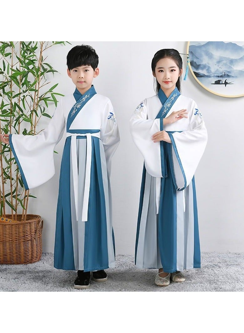 general Traditional Girl's Ancient Hanfu Costume - Elegant Princess Performance Dress for Stage, Cosplay & Cultural Events - Image 1