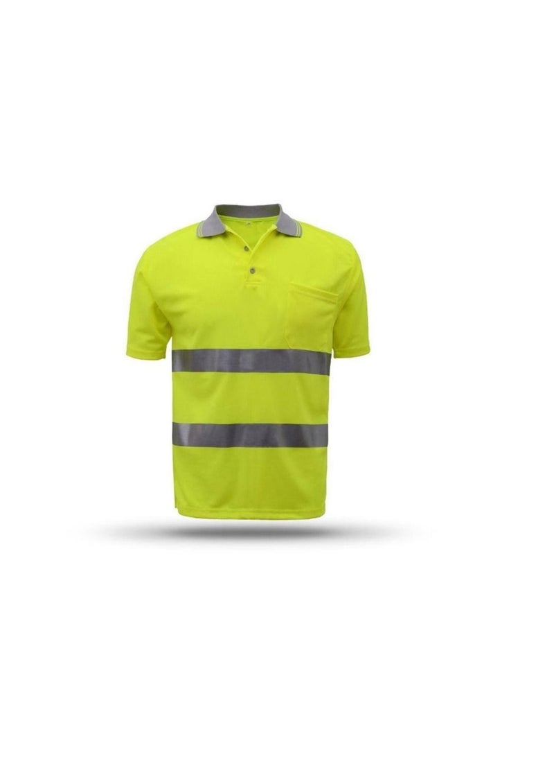 ABBASALI Reflective Polo T-Shirt - Image 2