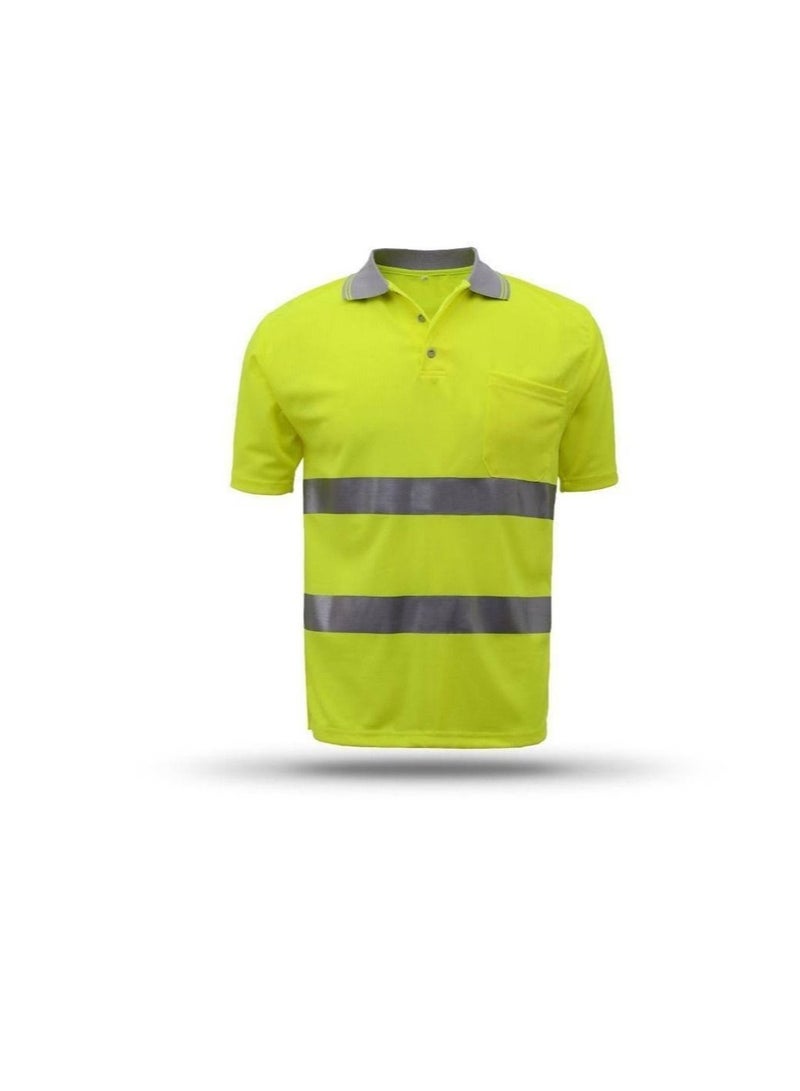 ABBASALI Reflective Polo T-Shirt - Image 1