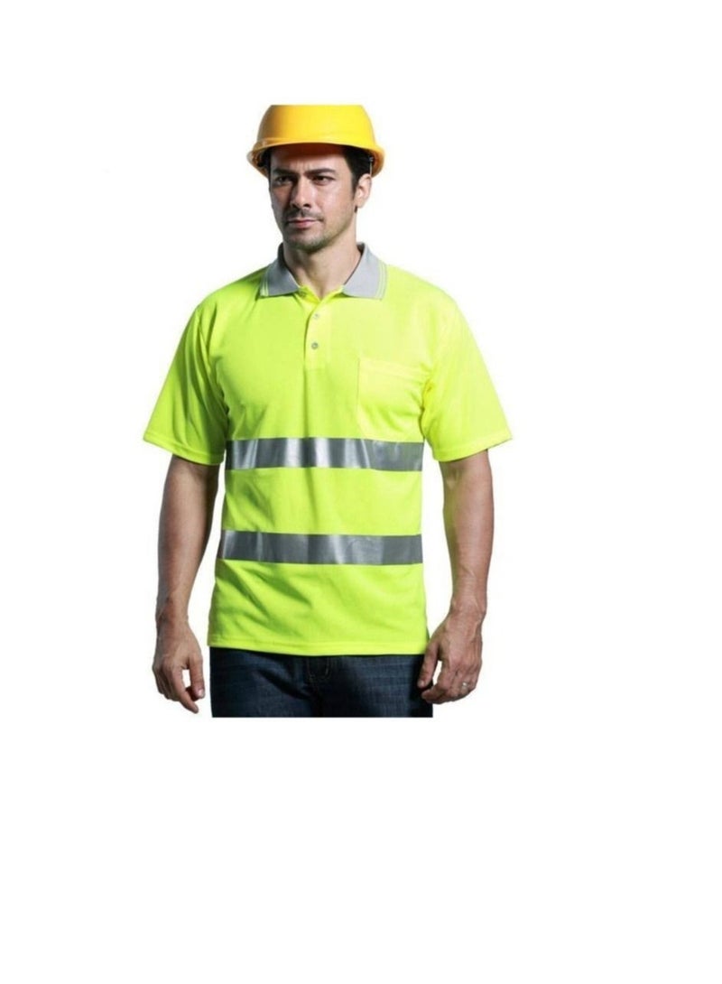 ABBASALI Reflective Polo T-Shirt - Image 3