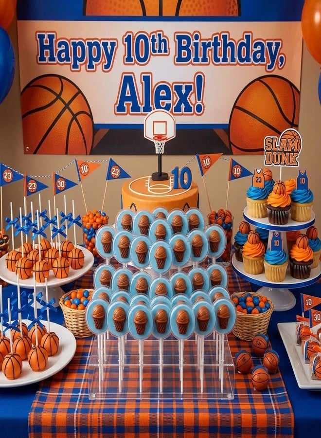 Lollipops Basketball Lollipop Chocolate Candy Mold 3338 - Image 2